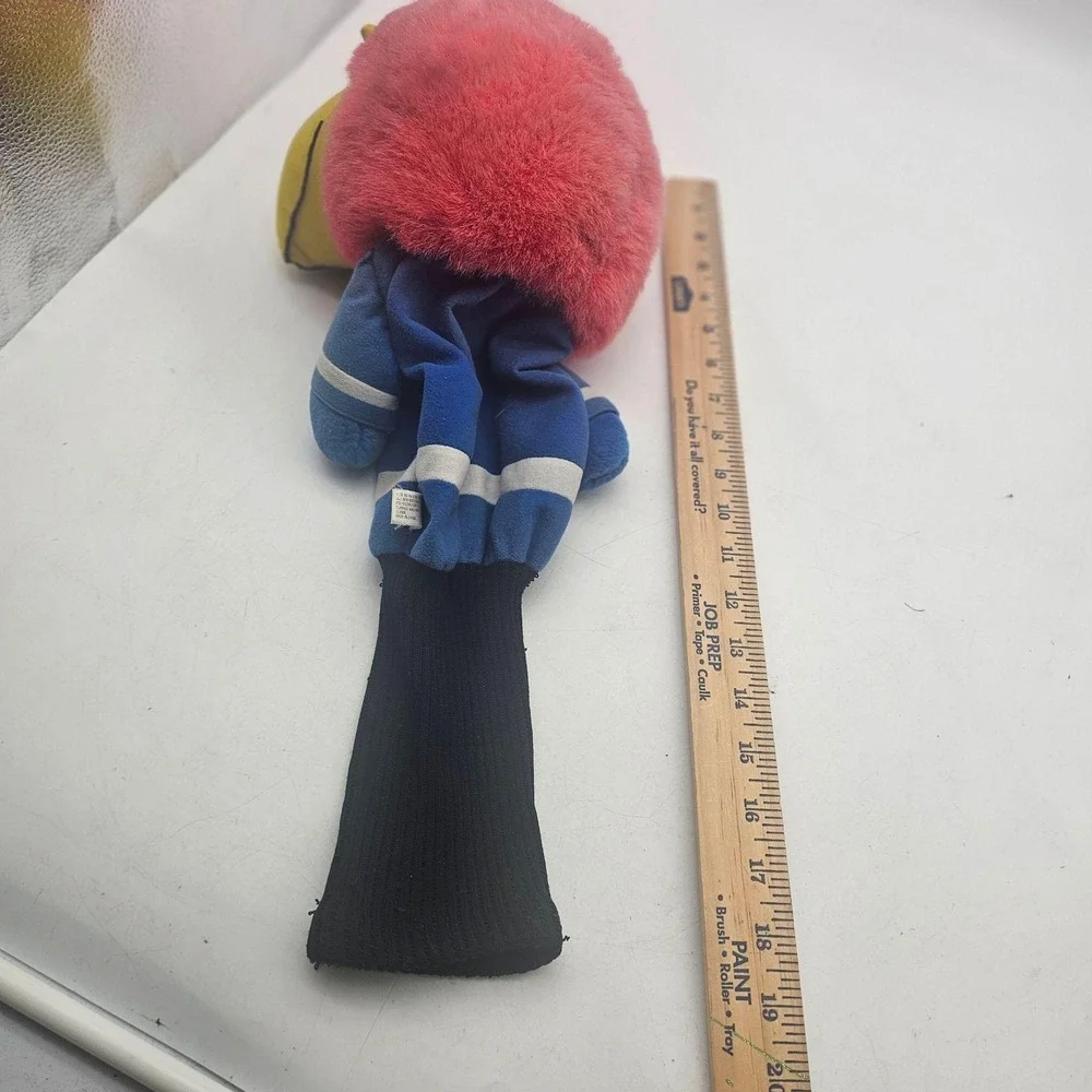 Kansas Jayhawks KU Golf Club Headcover Datrek Plush Mascot Driver Cover Blue